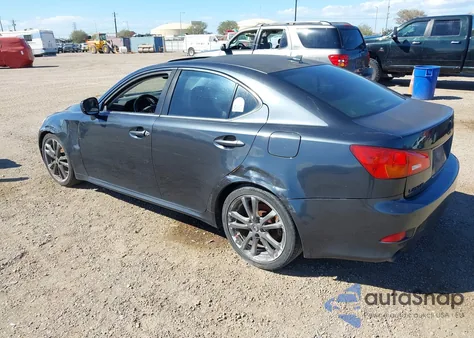 2007 Lexus Is 250 from USA, damaged, VIN JTHBK262572042314